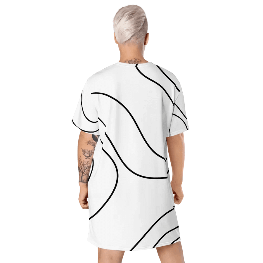 11:11 Linear Flow All-Over T-Shirt Dress product image (9)