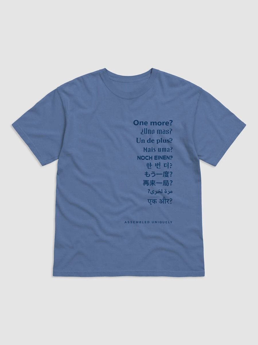 One More? Tee (Blue) product image (2)