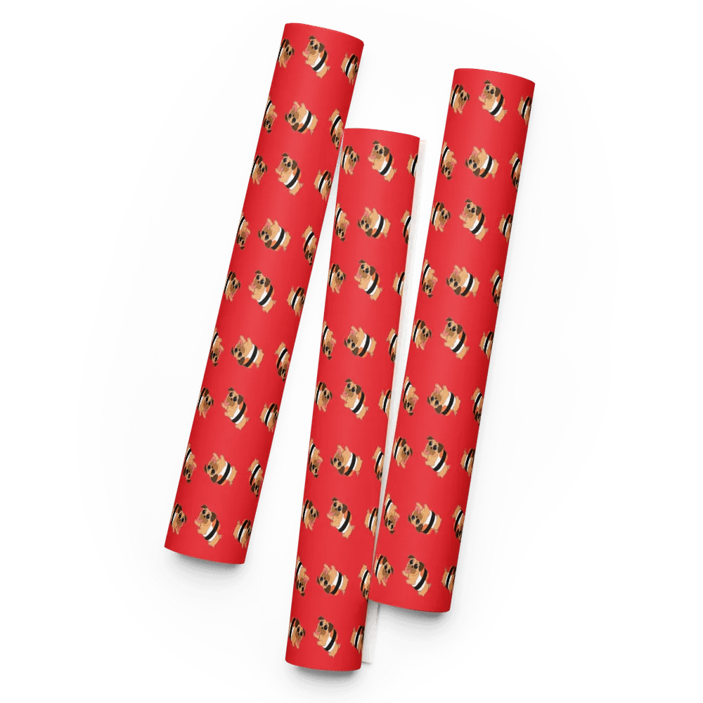 Sushi Pug Wrapping Paper product image (5)