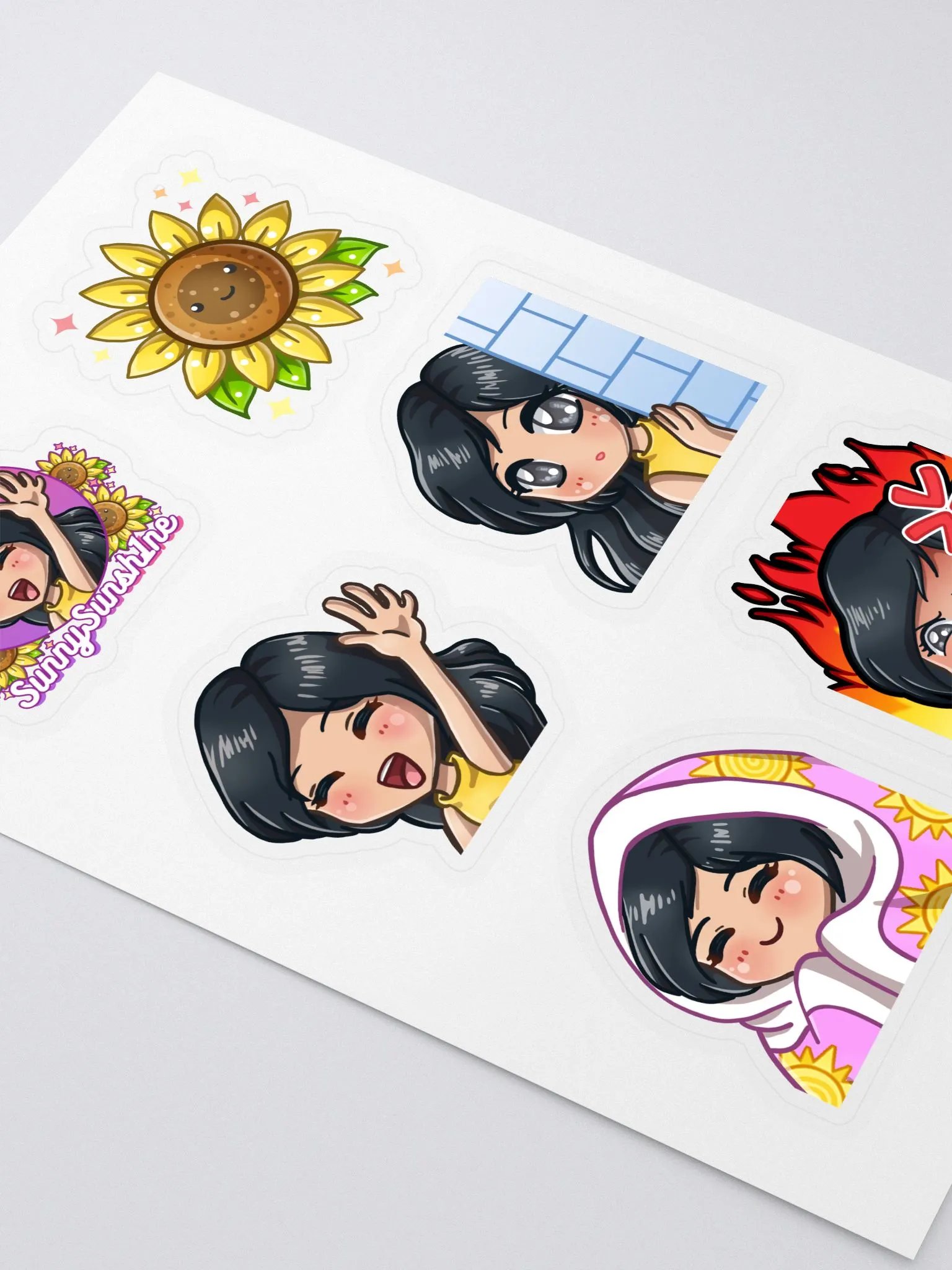 SunnySunsh1ne Emote Sticker Set 1 product image (2)