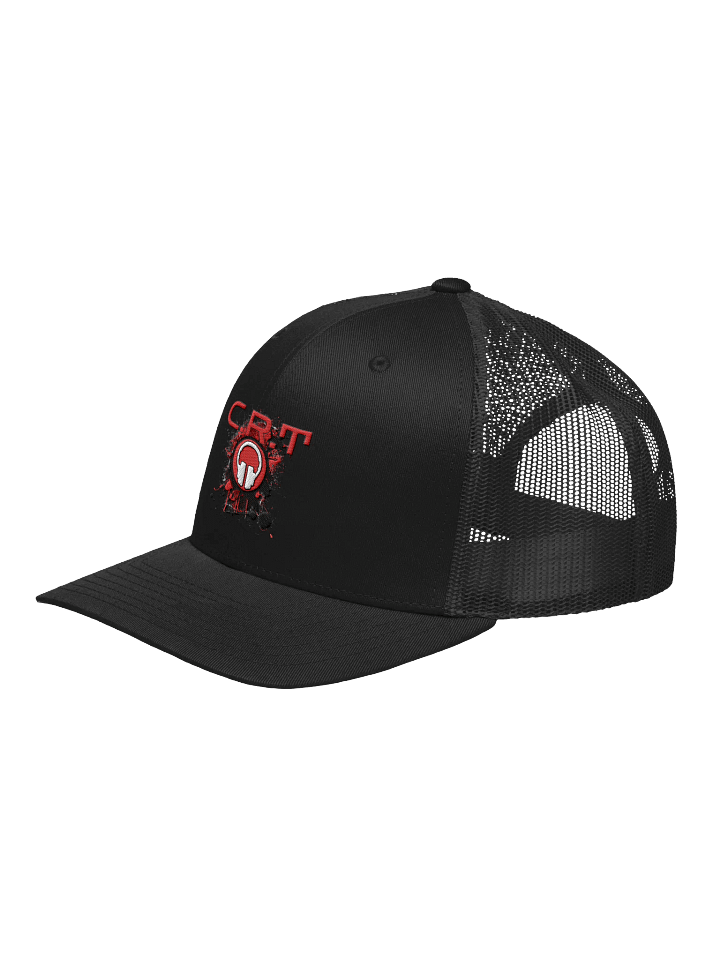 C.R.T Paint Splatter Yupoong® Retro Trucker Hat product image (2)