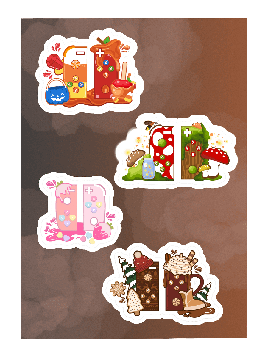 Fall/Winter Controllers Sticker Sheet product image (3)