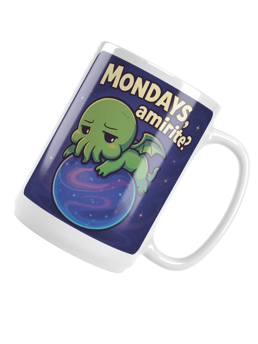 Mondays, amirite? Marble Madness Mug product image (7)