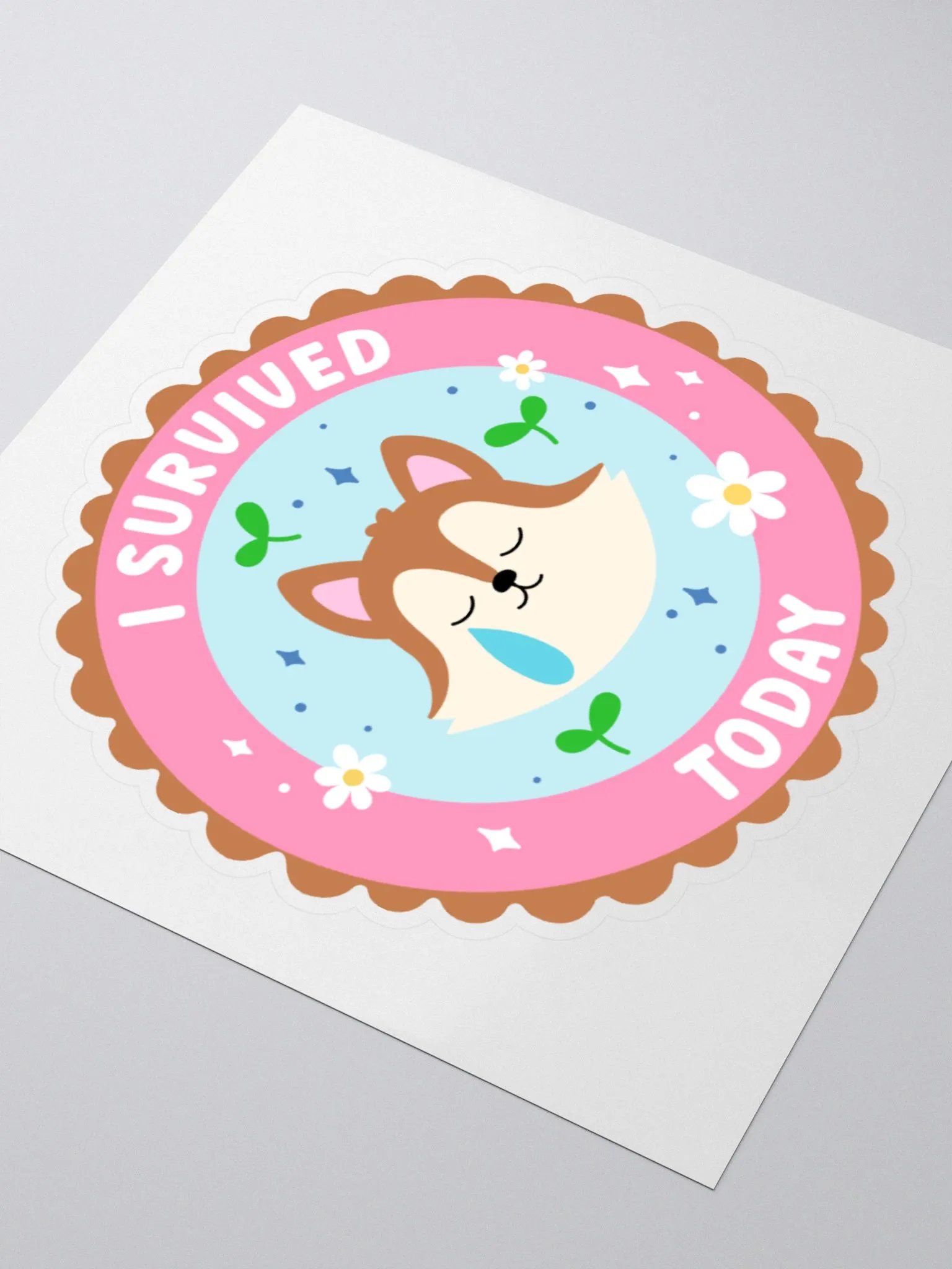 I Survived Today Sticker product image (6)
