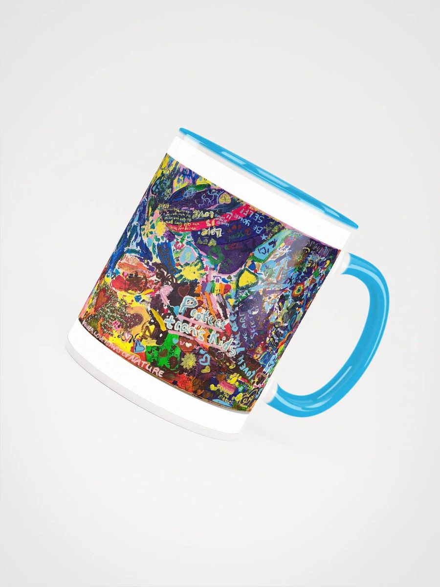 2023 Community Art Project mug w/color inside product image (54)