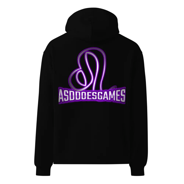 ASD hoddie purple logo product image (1)