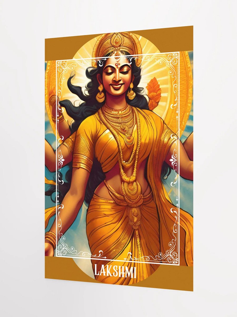 Lakshmi, Hindu Goddess of Abundance altar poster product image (5)