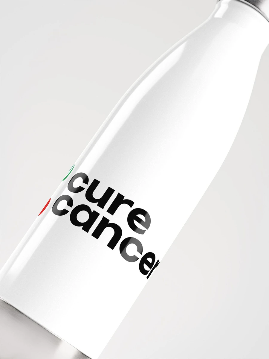 Cure Cancer | Logo Drink Bottle - White product image (5)