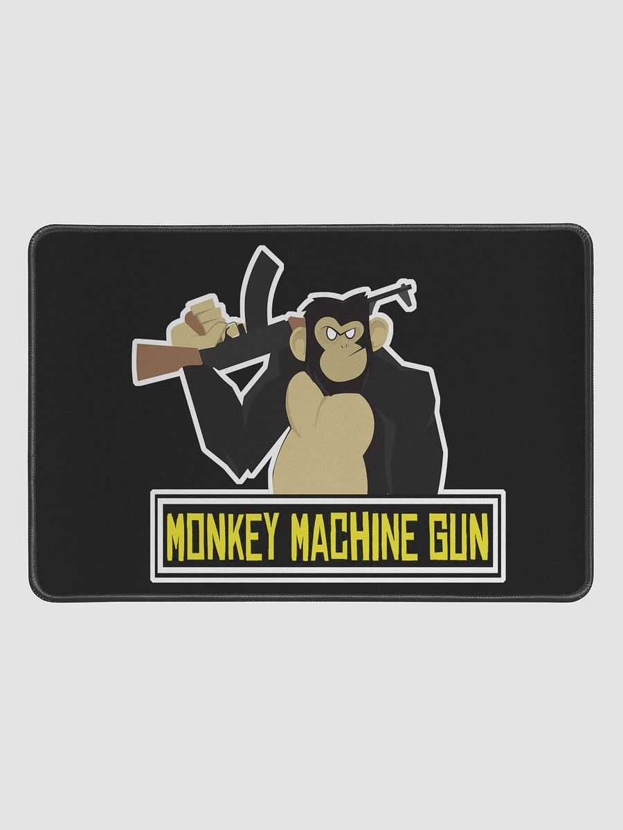 Monkey Machine Gun on a Desk Mat! product image (1)