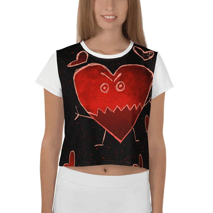 Strong Heart Crop Tee product image (1)