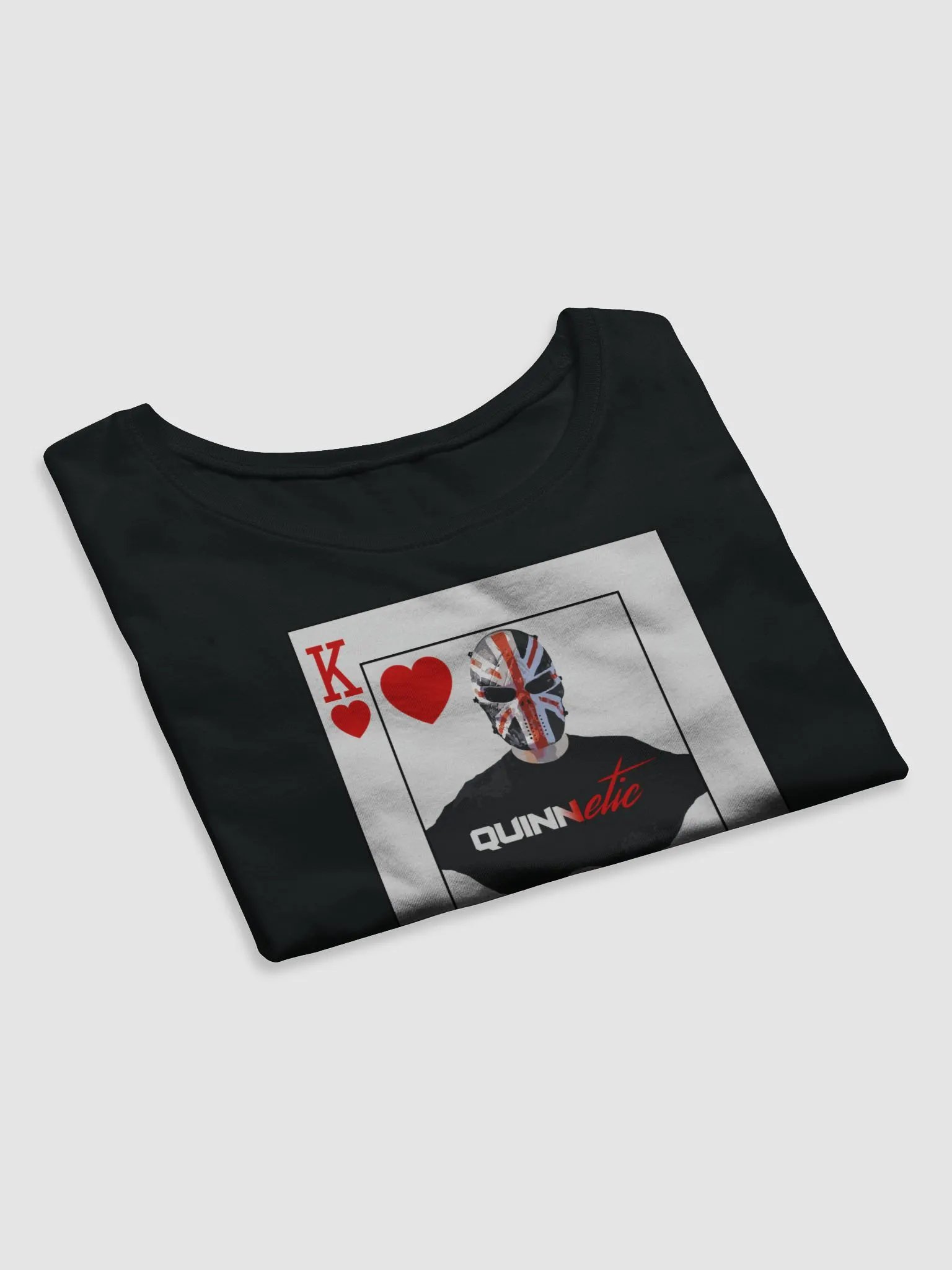 The Quinn of Hearts Bella+Canvas Women's Crop Tee product image (11)