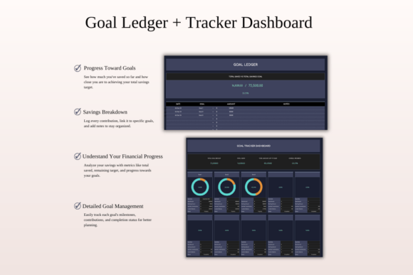Dark Theme Budget Planner product image (11)
