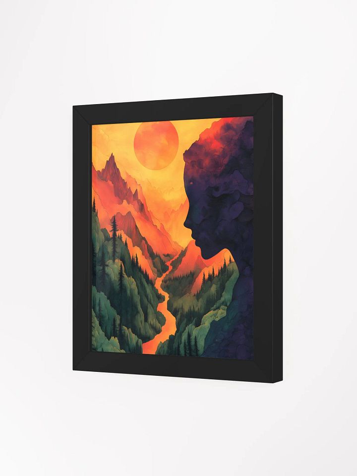 Framed wall art titled 'Mother nature #1' product image (2)