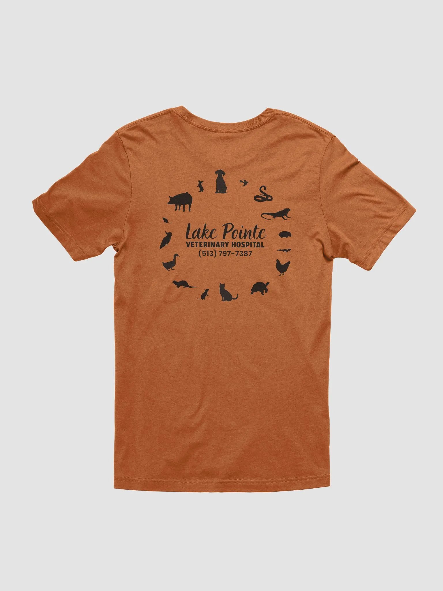 Wheel of Animals Dark Logo Tee product image (7)