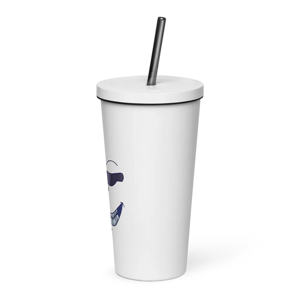 'Cweemy Face V2' - Tumbler With Straw product image (3)