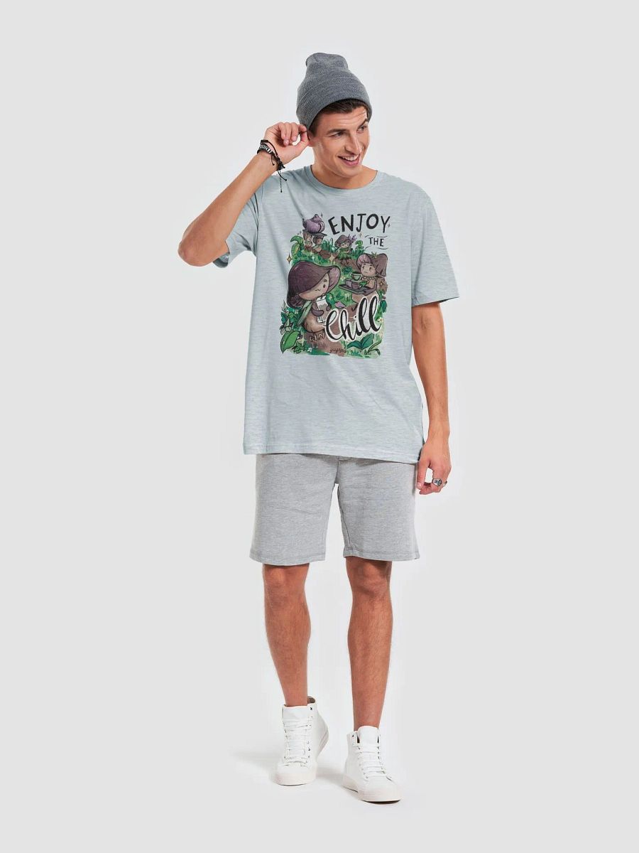 Fungus Parade Enchanted Forest T-Shirt - Whimsical Mushroom People Art product image (29)