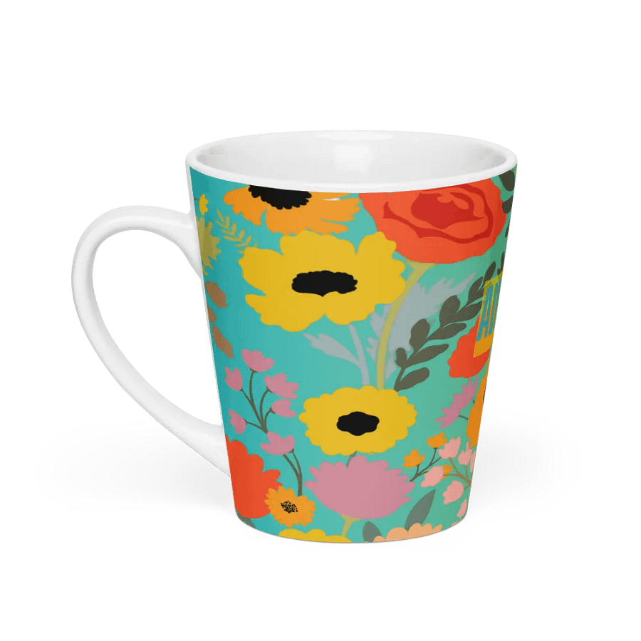 mom Blossoms Latte Mug mothersday gift for moms wife daughter product image (1)