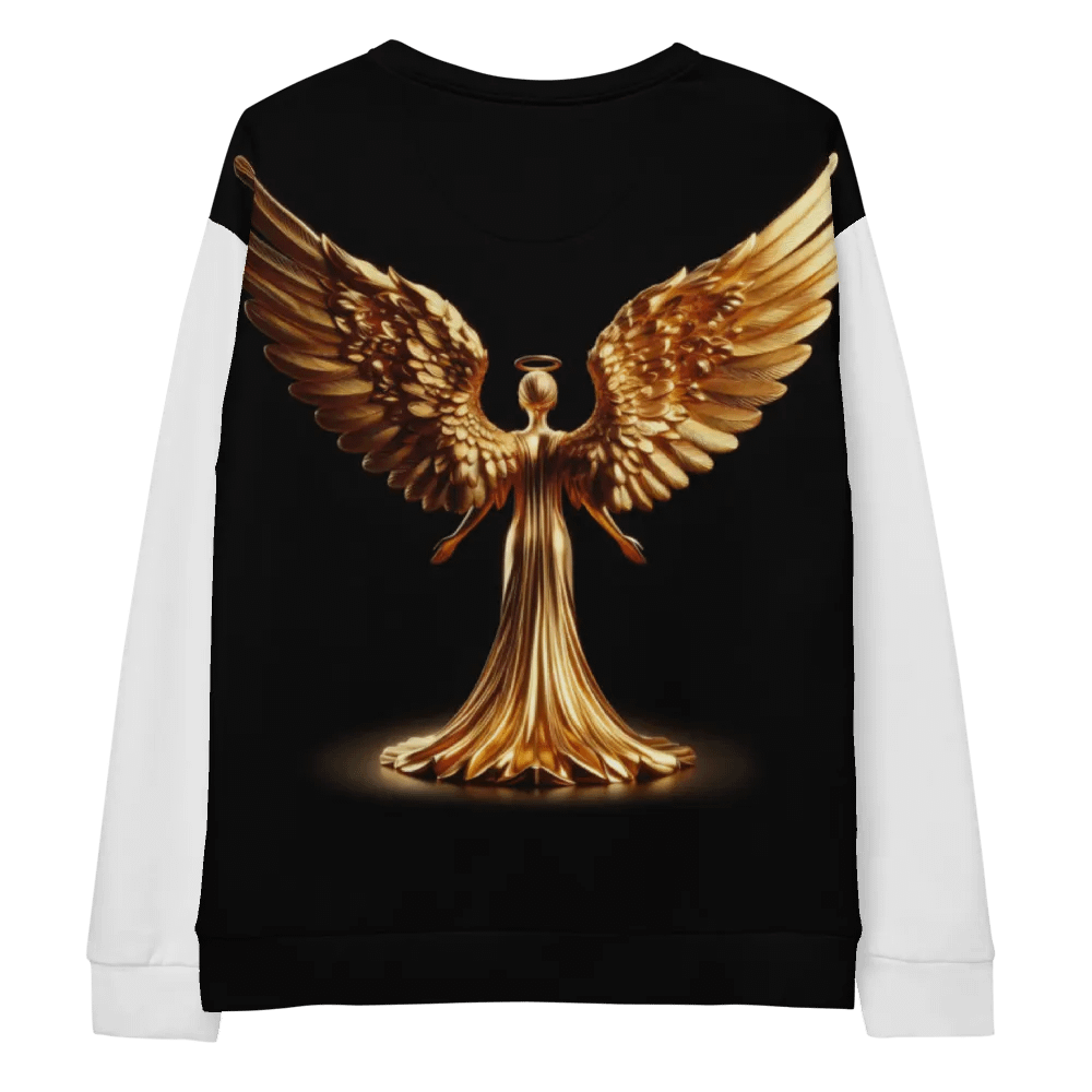 A Golden Angel and Cross - Unisex Sweatshirt #6 product image (11)