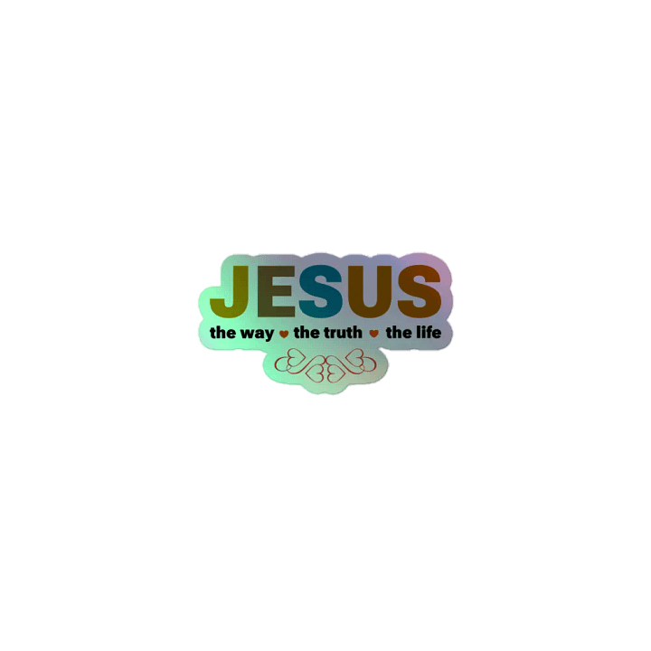 JESUS. THE WAY, THE TRUTH, THE LIFE. product image (1)