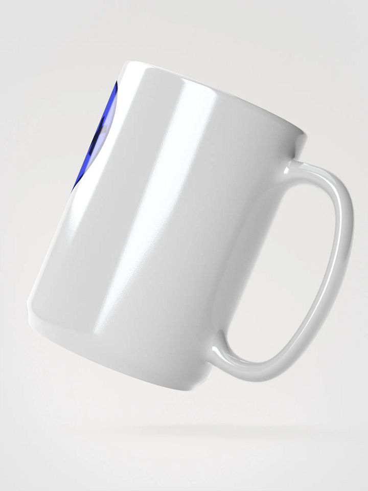 HOT BOX FAM SOLID ROYAL BLUE LOGO COFFEE MUG product image (2)