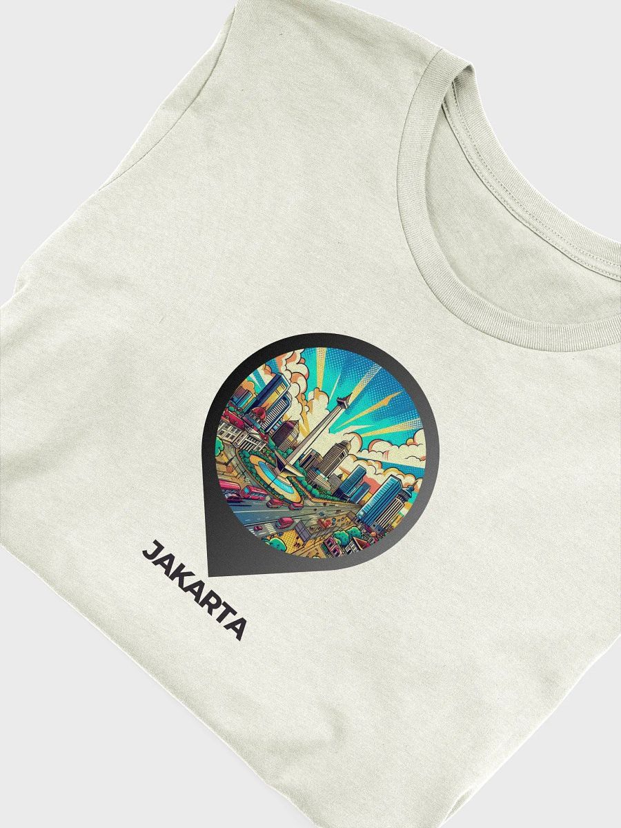 Bella+Canvas Supersoft T-Shirt | AI Design jakarta city product image (5)