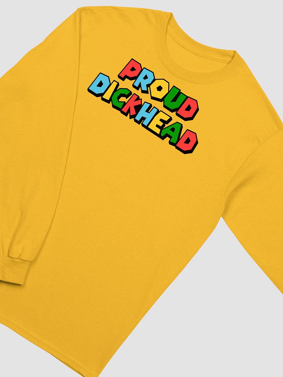 Proud Dickhead Logo Unisex Long Sleeve Shirt product image (3)
