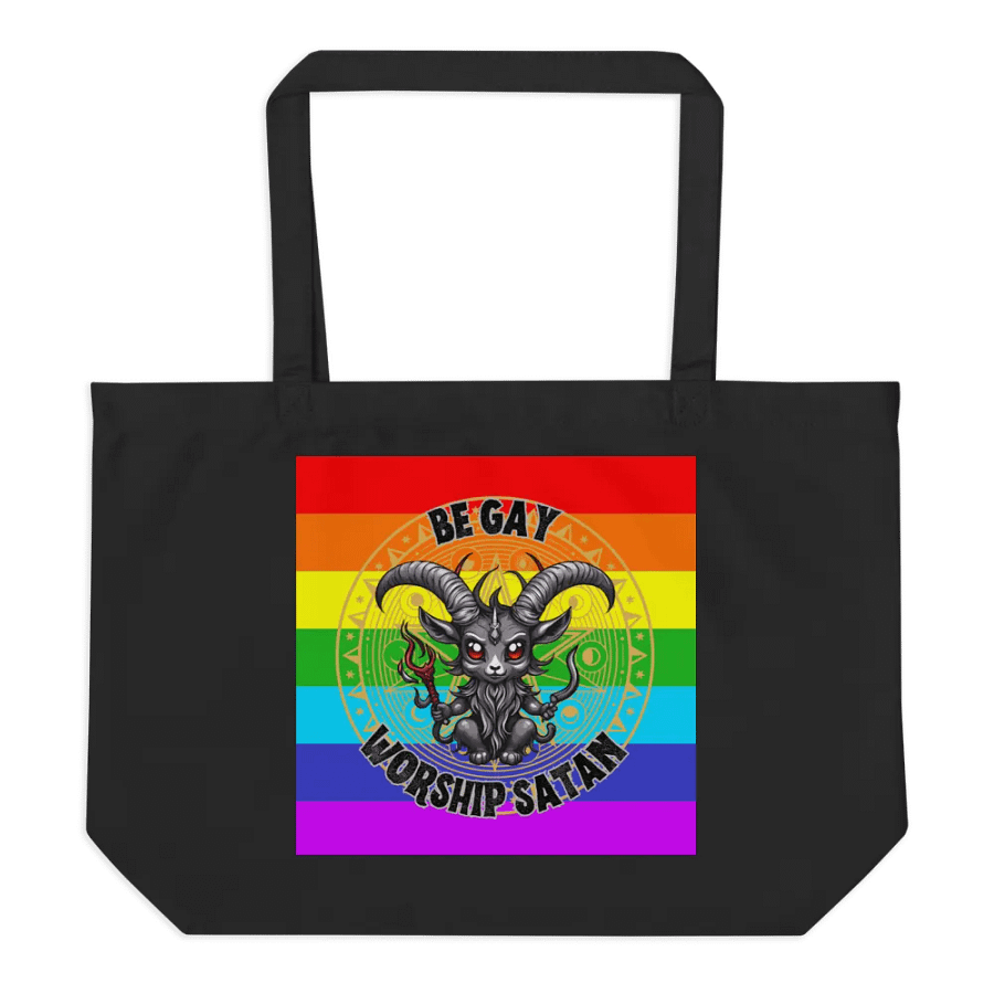 Be Gay Worship Satan Tote Bag product image (2)