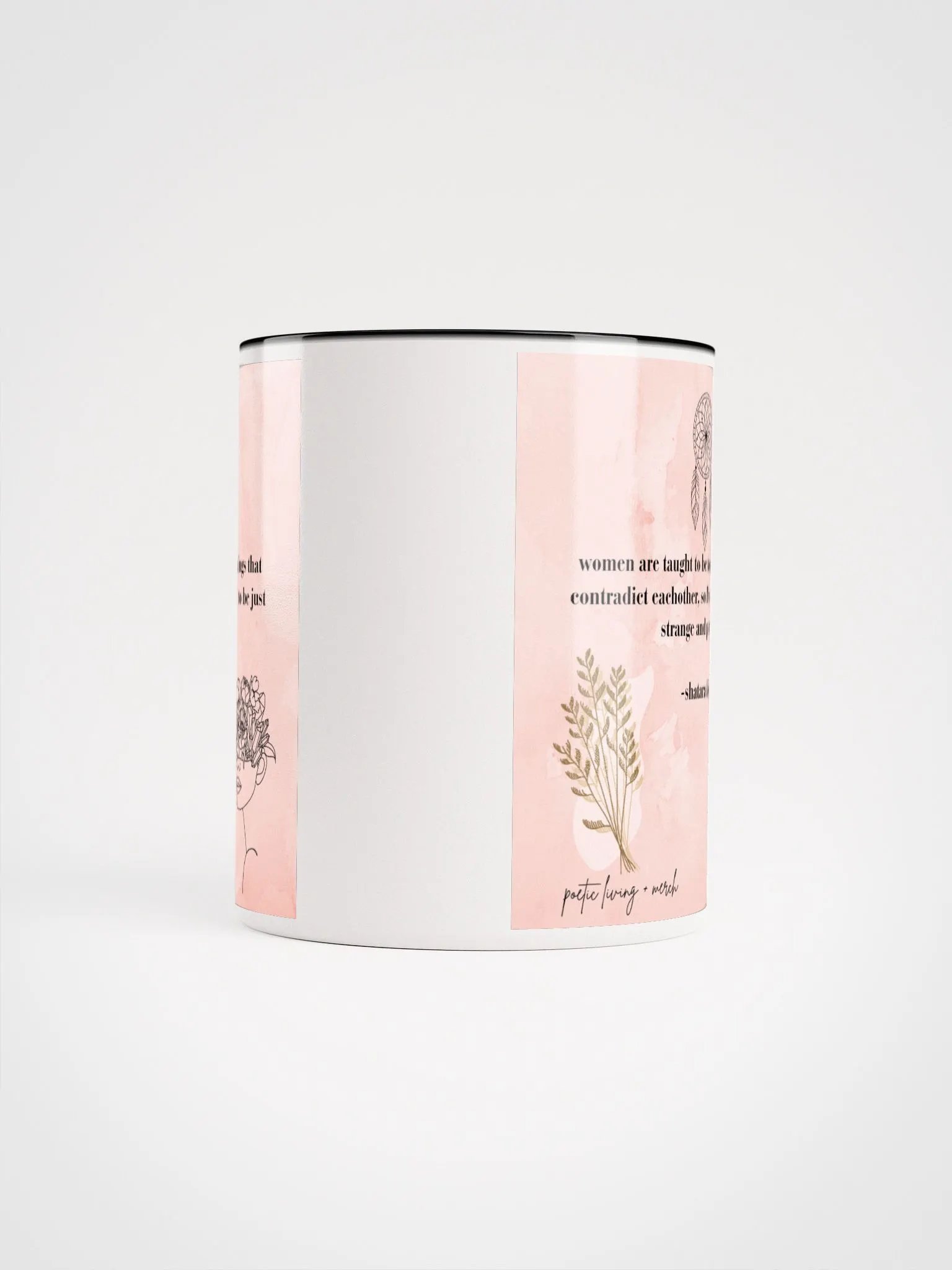 strange and powerful quote mug - style 2 product image (6)