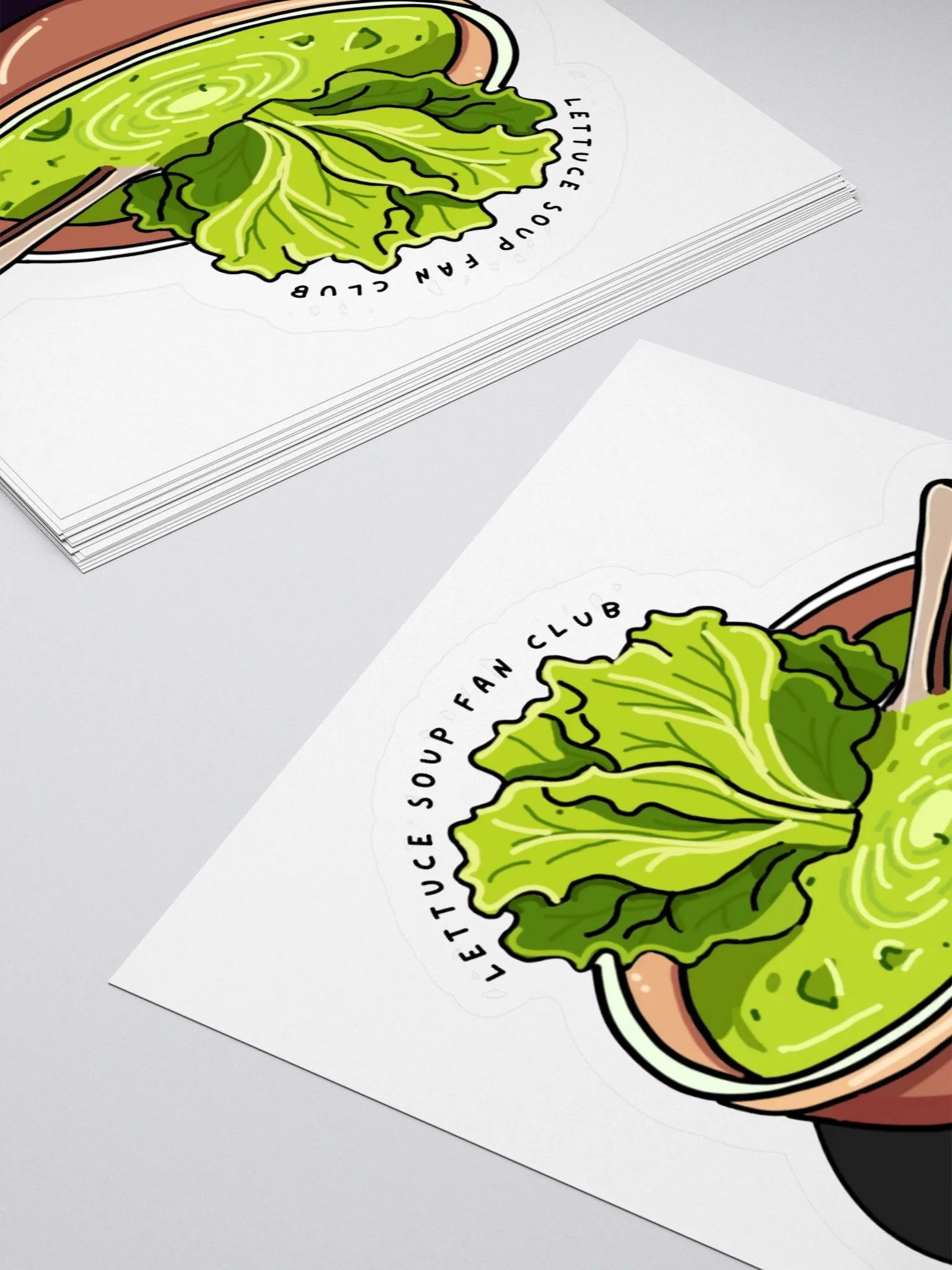 Lettuce Soup Fan Club Sticker product image (4)