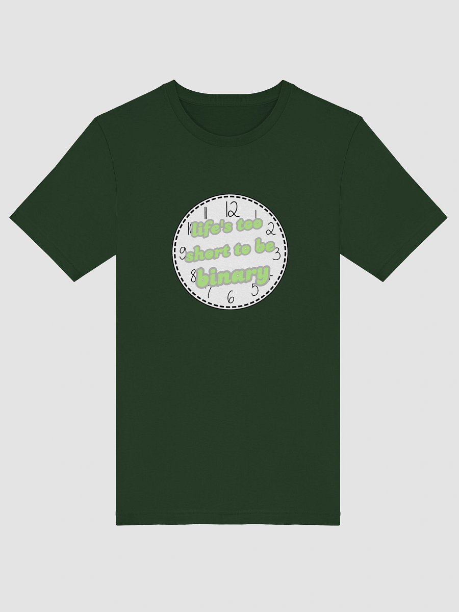 life's too short to be binary agender t-shirt product image (25)