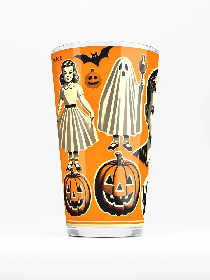 Happy Vintage Halloween Pint Glass product image (2)