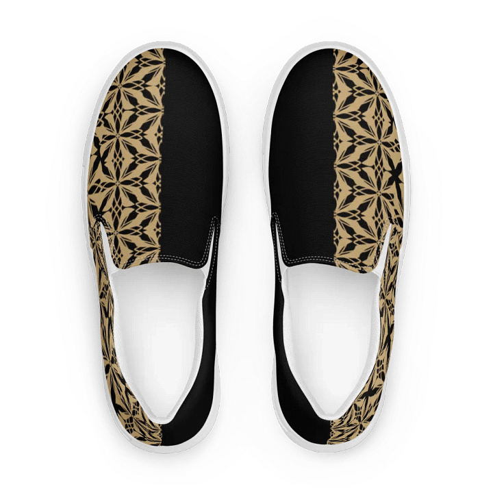 Tan Split Men's Canvas Slip On Shoes product image (1)