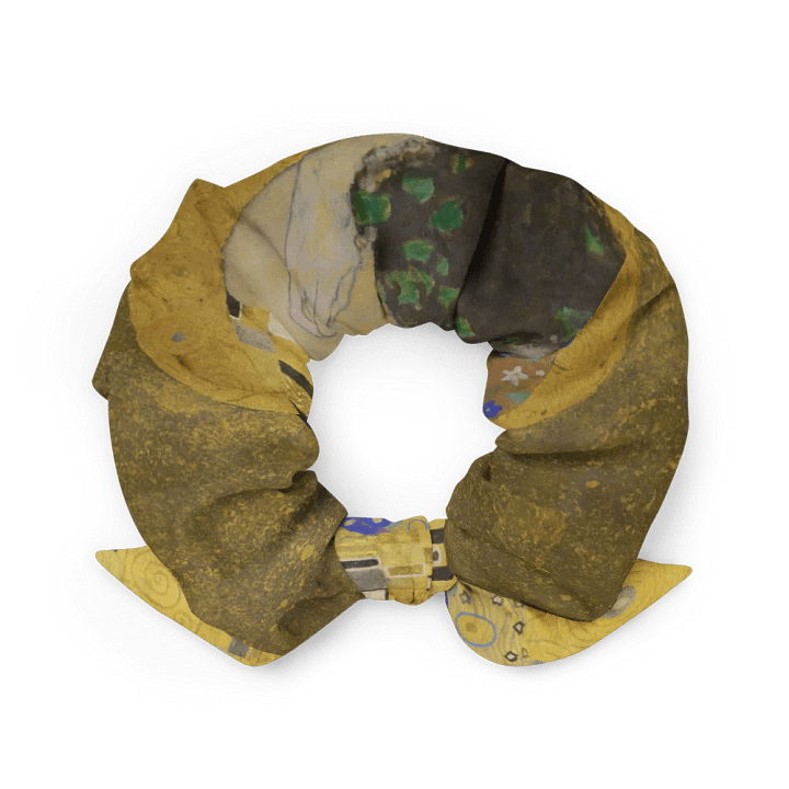Klimt The Kiss Fine Art Scrunchie with Bow product image (2)