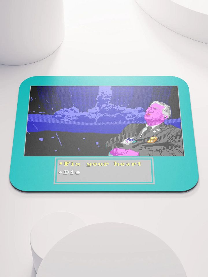 Fix Your Hearts Or Die Mousepad product image (1)
