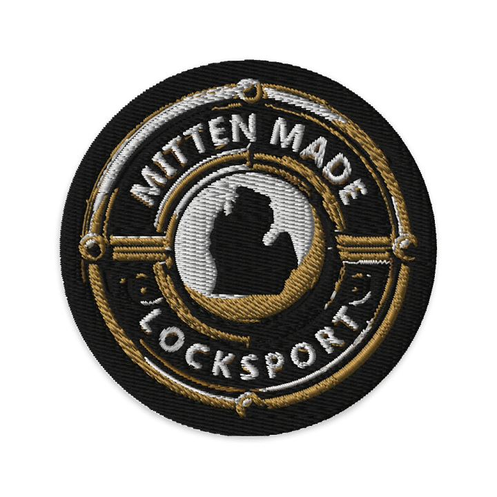 Mitten Made Locksport patch product image (1)