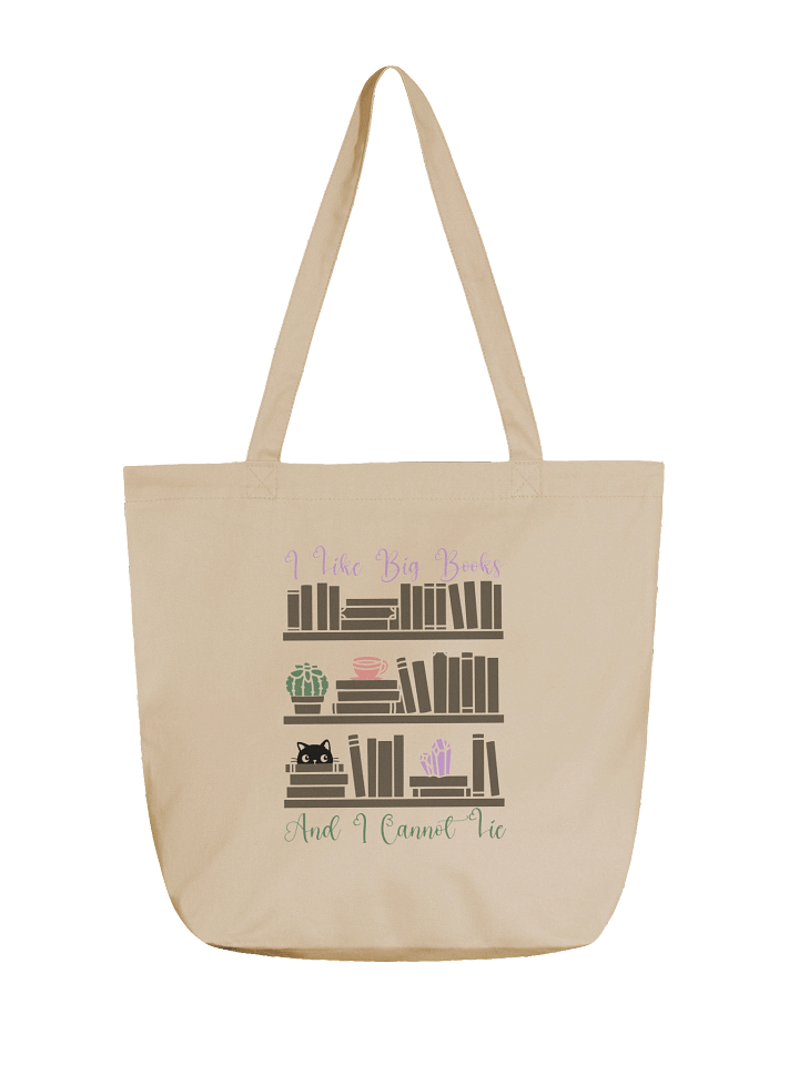 Big Books Eco-Friendly Tote Bag- Cats product image (1)