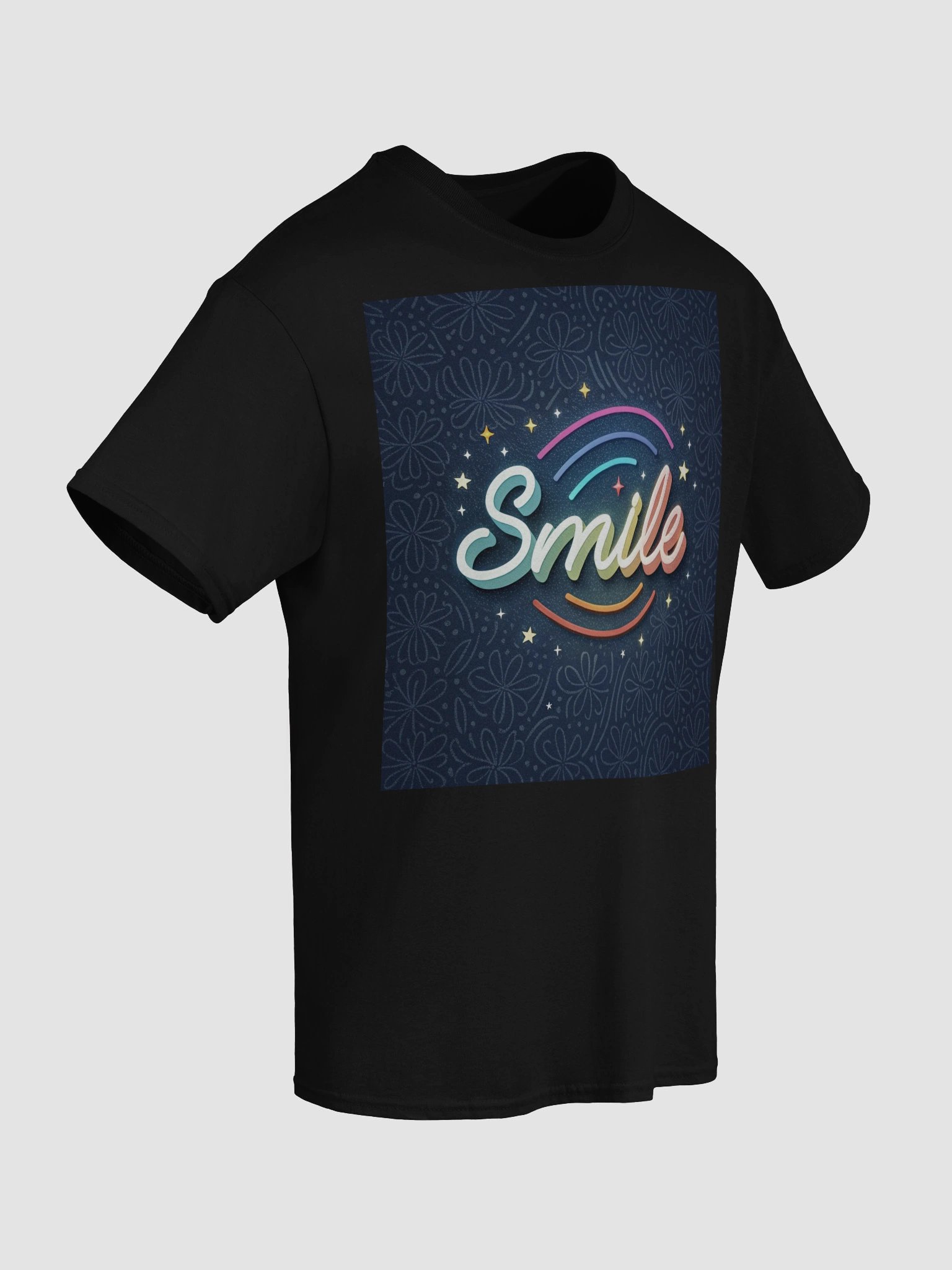 Colorful Smile Stars T-Shirt product image (86)