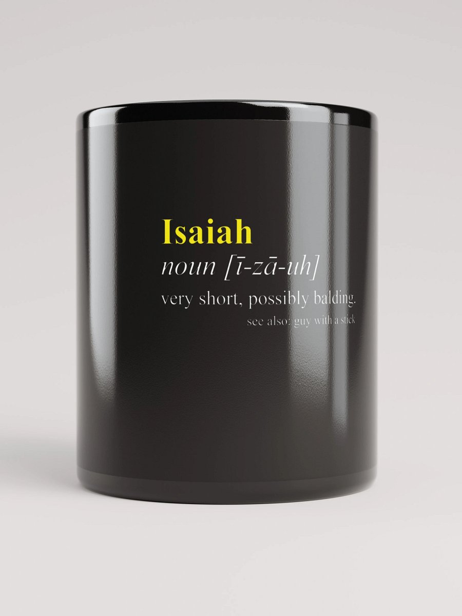 Isaiah's Dictionary Definition Mug product image (10)