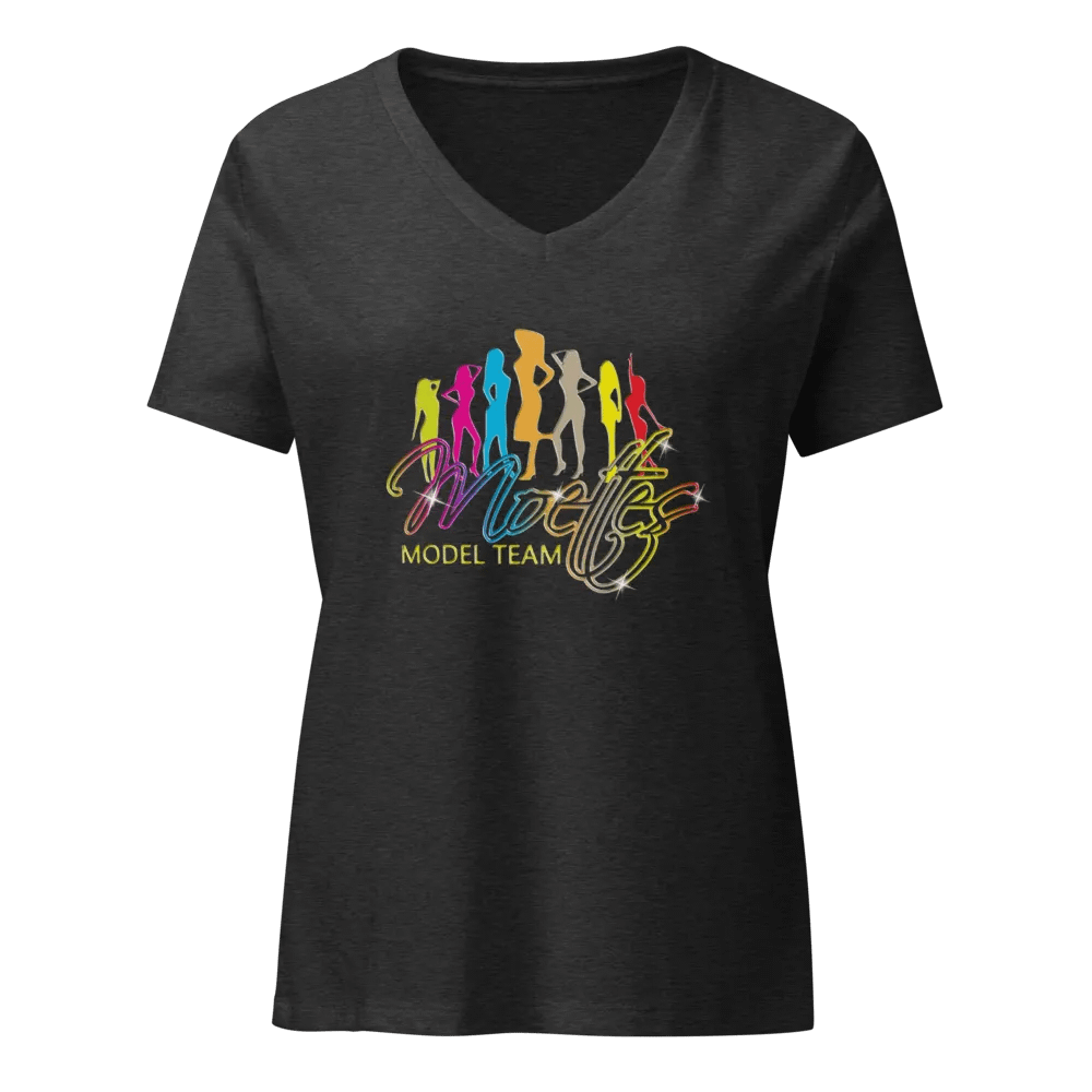 MOETTES PASSION DOUBLE PRINT V NECK TEE (MODEL TEAM EDITION) product image (3)
