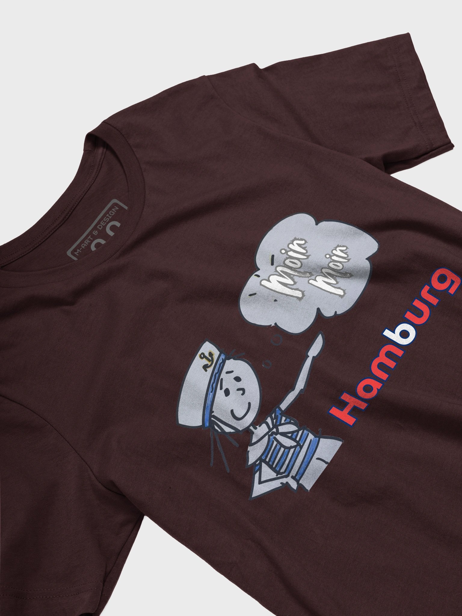 Sailor Greeting Moin-Moin - T-Shirt - Hamburg product image (23)