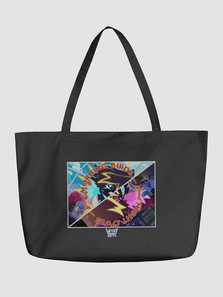 Morning Bird & Night Owl Tote Bag product image (1)
