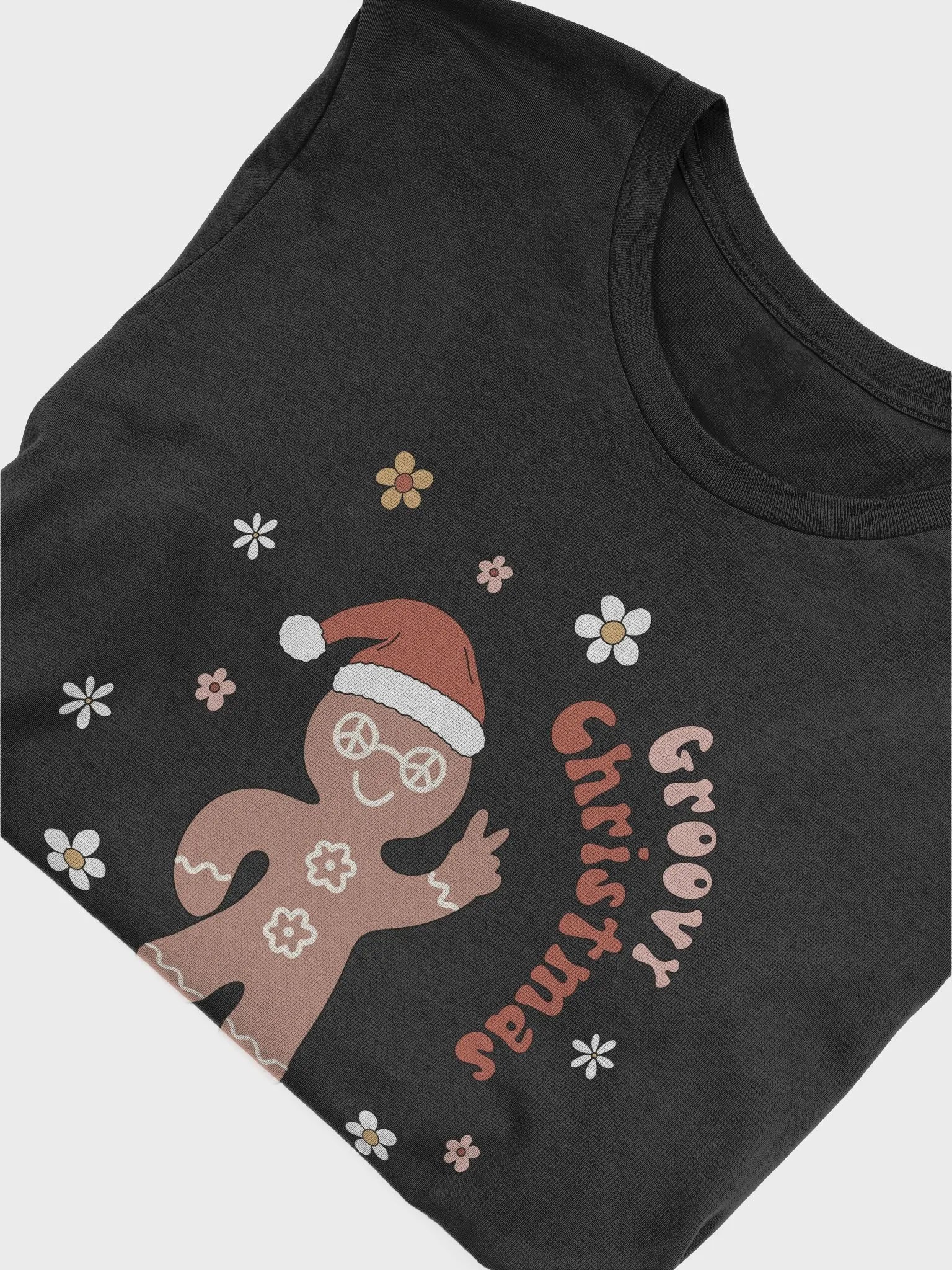 Groovy Christmas Gingerbread T-Shirt product image (2)