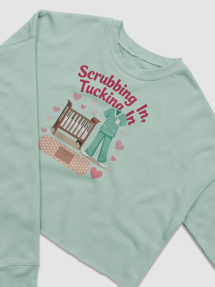 Hearts & Scrubs Women's Crop Sweatshirt product image (15)