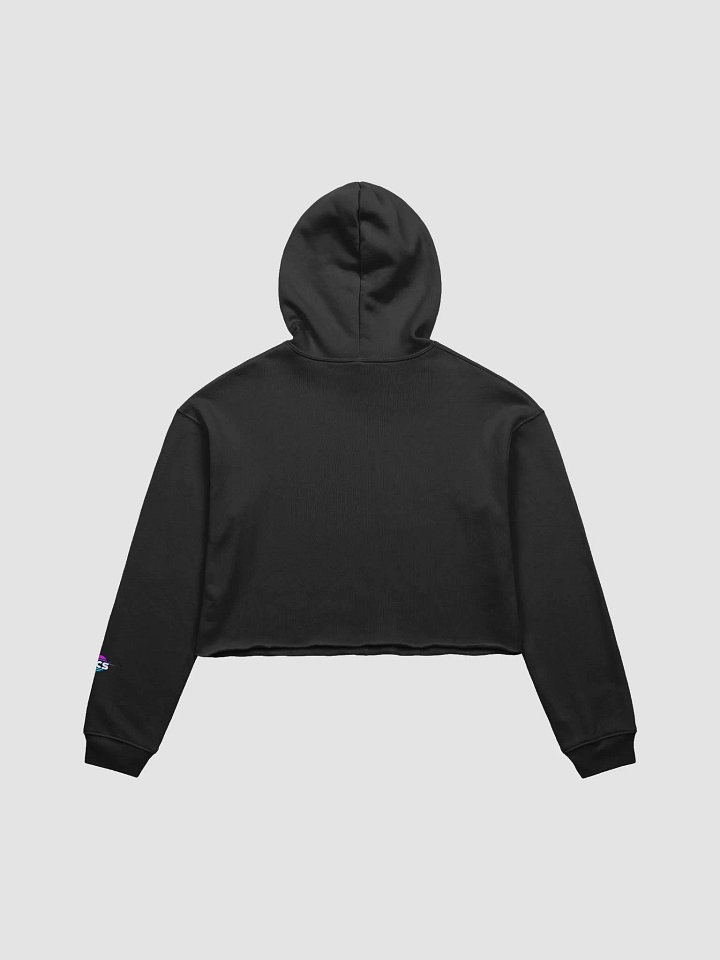 DJ D3LUZIONAL FLEECE CROP HOODIE product image (2)