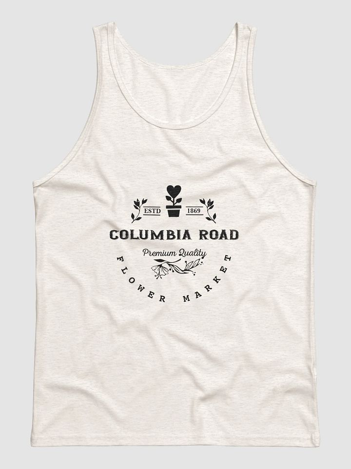 Columbia Road Market Unisex Tank Top (Oatmeal) product image (1)