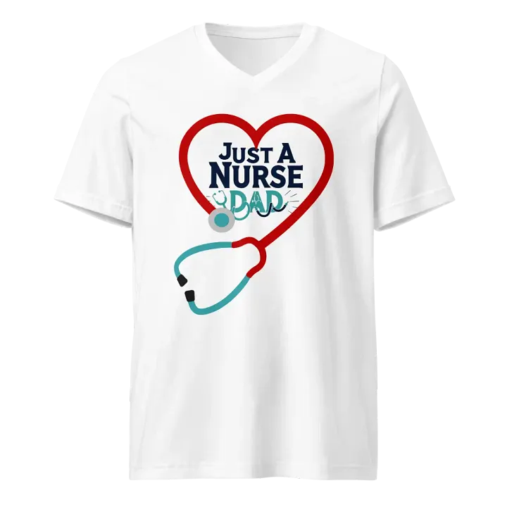 Heartfelt Nurse Dad v-neck Tee product image (1)