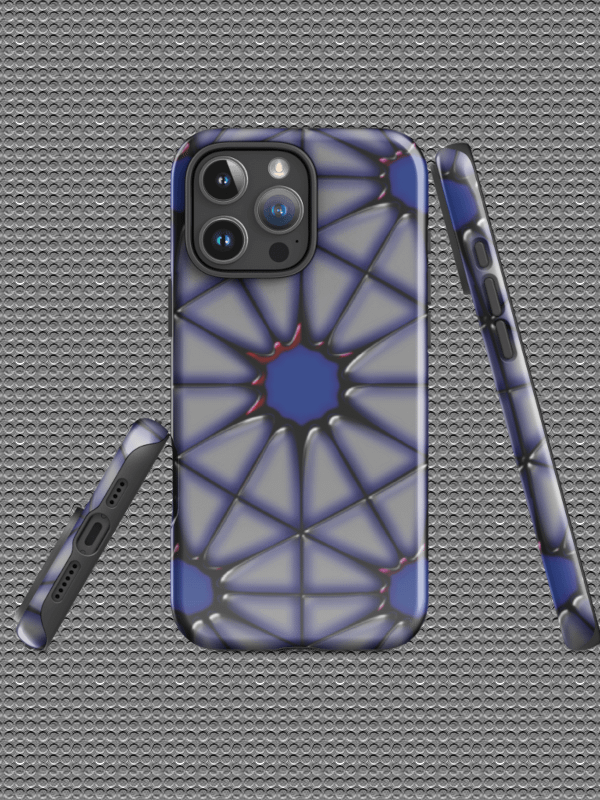 Geo Blue IPhone Case product image (89)
