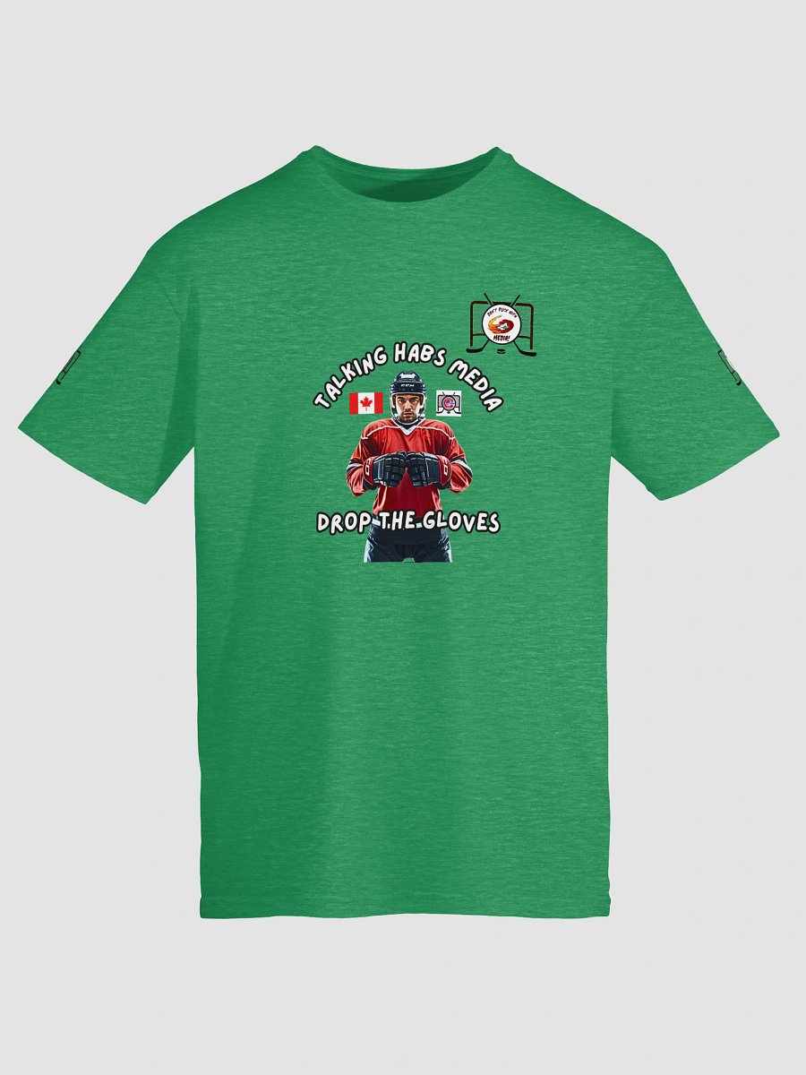 Talking Habs "Drop the Gloves" White Design T-Shirt product image (9)