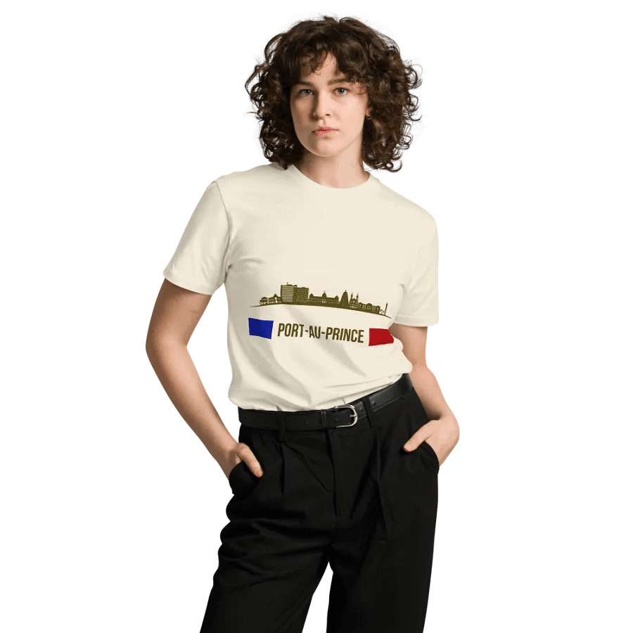 Port-au-Prince Skyline Urban T-Shirt product image (9)