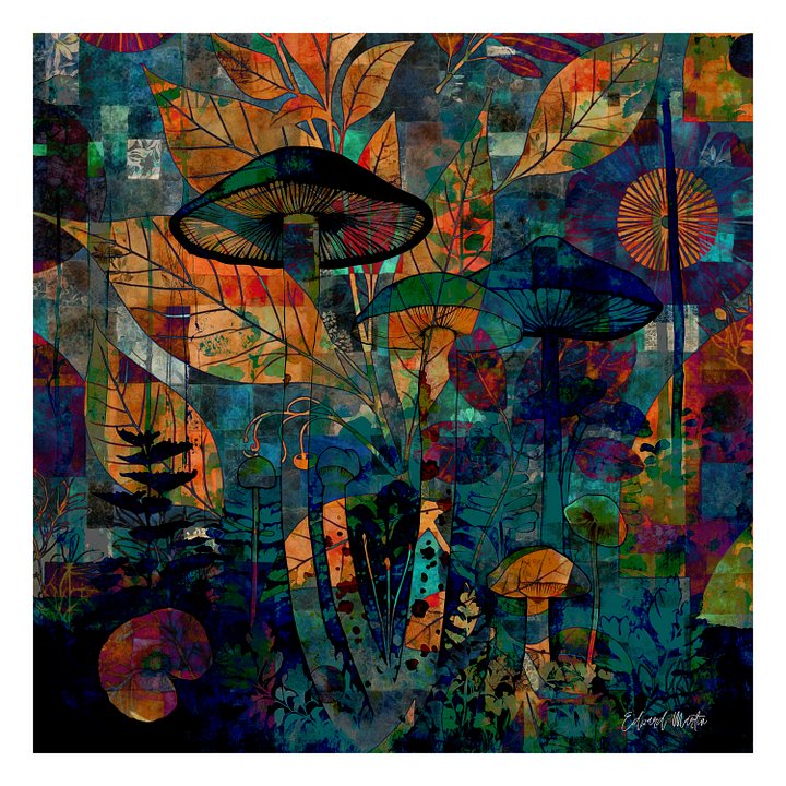 Midnight Mycelium by Edward Martin product image (1)